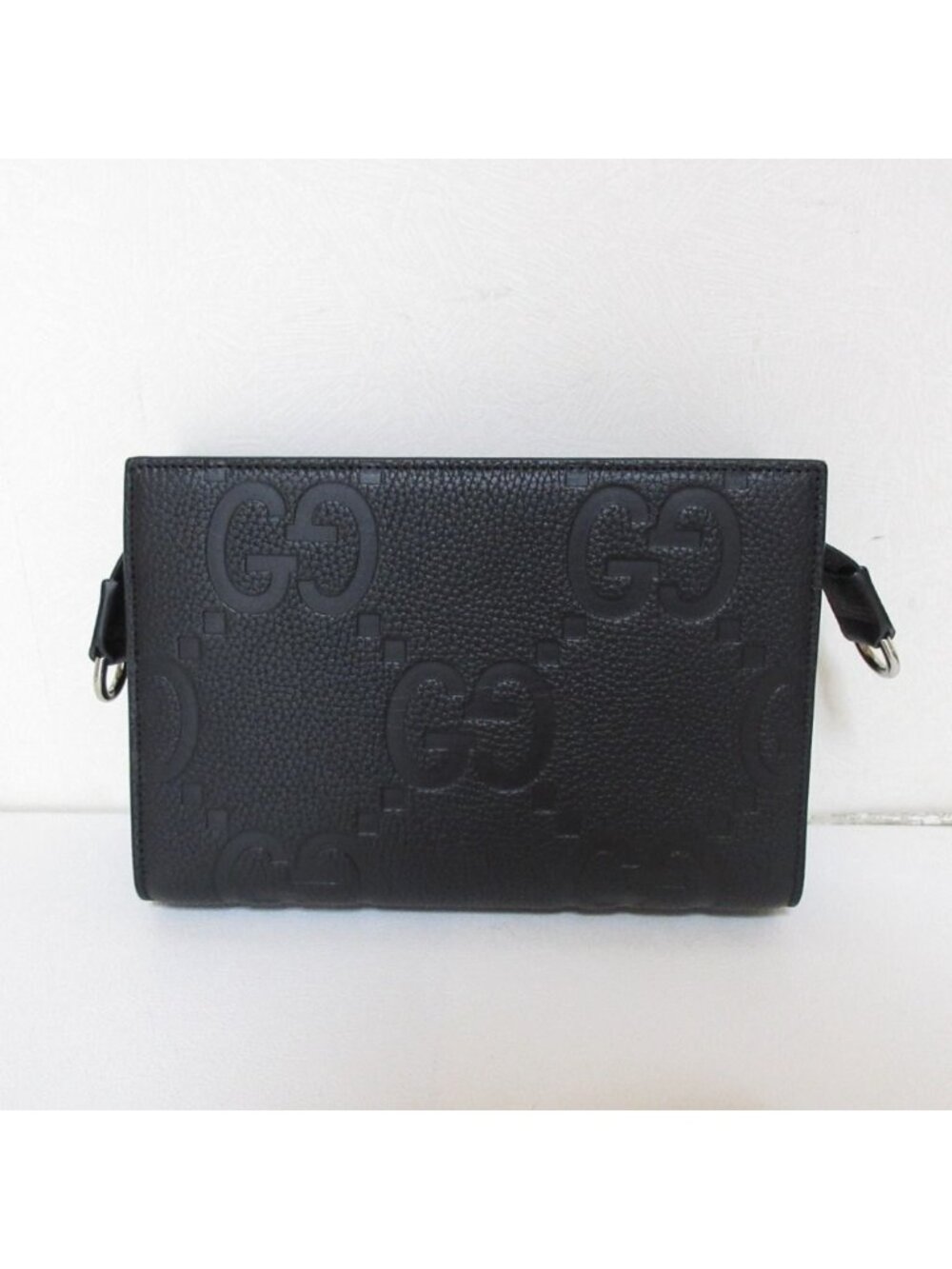 Gucci Jumbo GG Mini Shoulder Bag Black - Picture 3 of 15